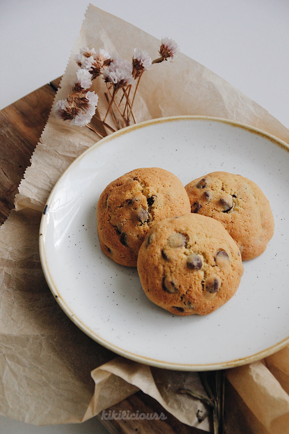 Cakey Chocolate Chips Cookies 3