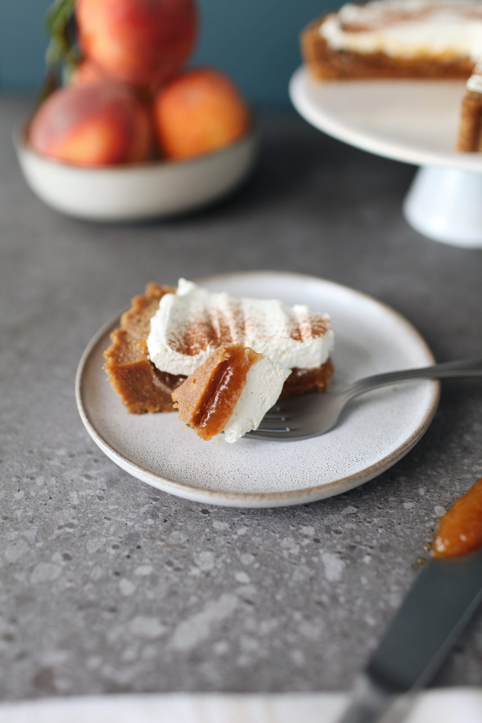 Tartë e freskët Pjeshke