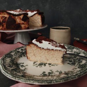 Tiramisu Basque Cheesecake